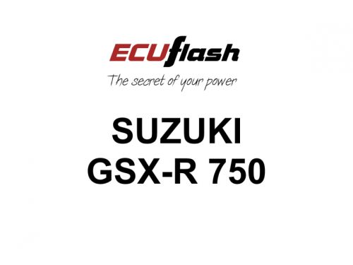 ECUflash - SUZUKI GSX-R 750